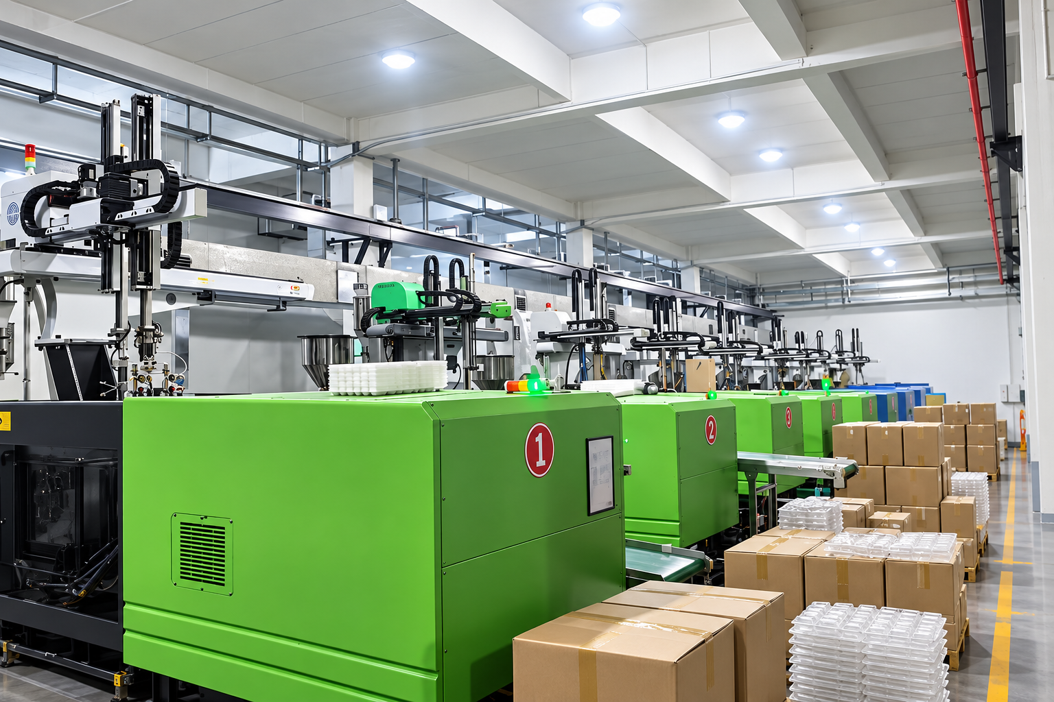 Pharmaceutical glass packaging inspection line