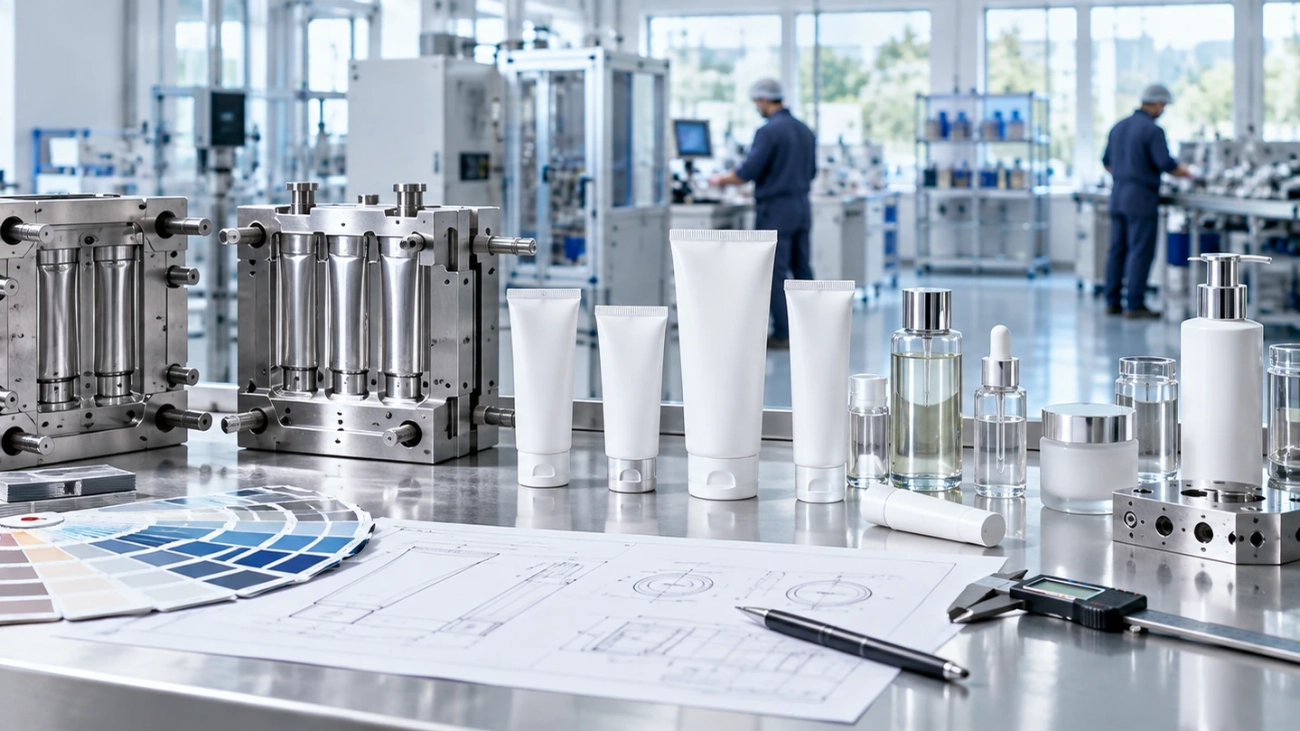 Packaging development molds, material samples and engineering tools