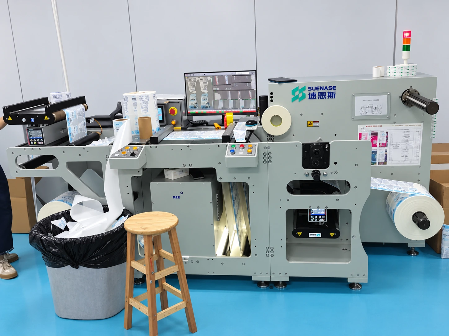 Fully automatic quality inspection machine from the customer factory portfolio