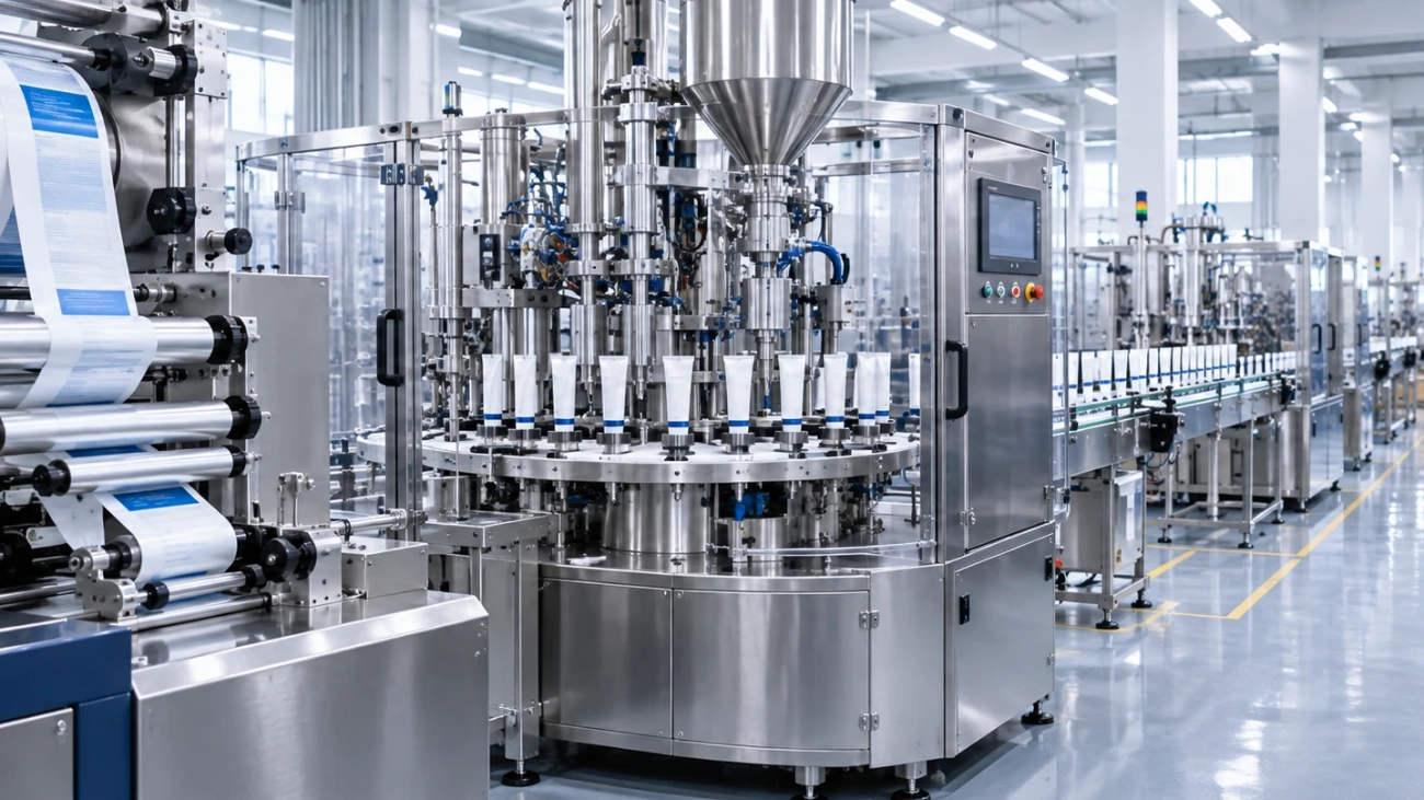 Automated packaging manufacturing equipment