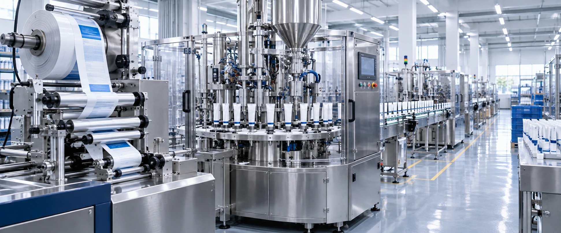 Automated packaging manufacturing equipment